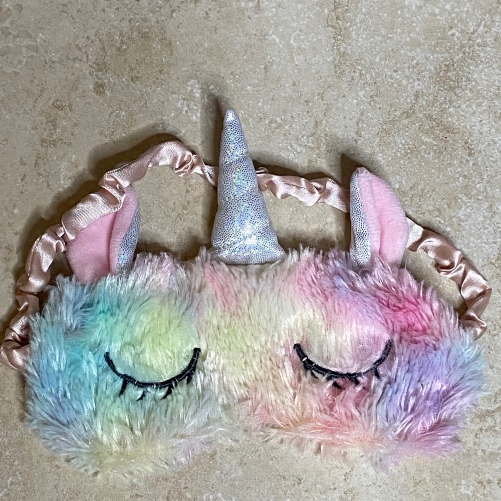 Girls unicorn sleep mask